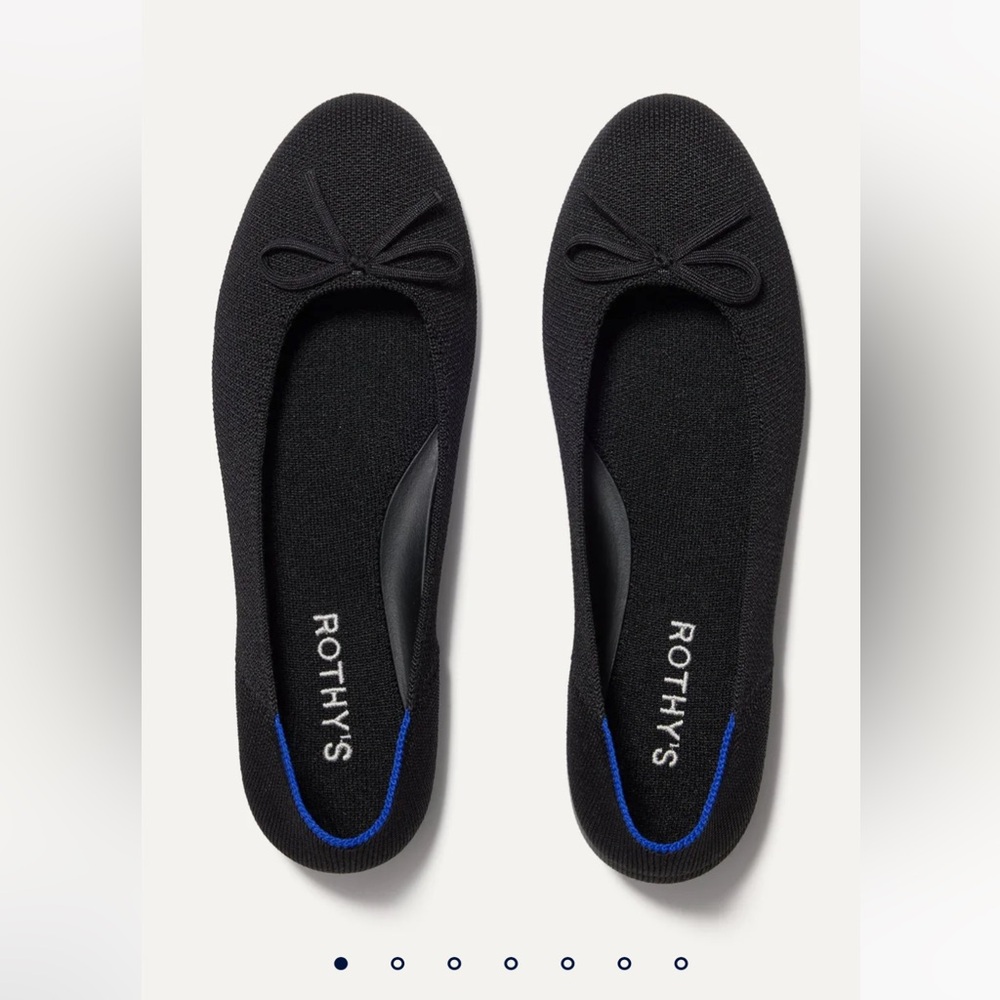 Rothy's The Ballet Flat Black